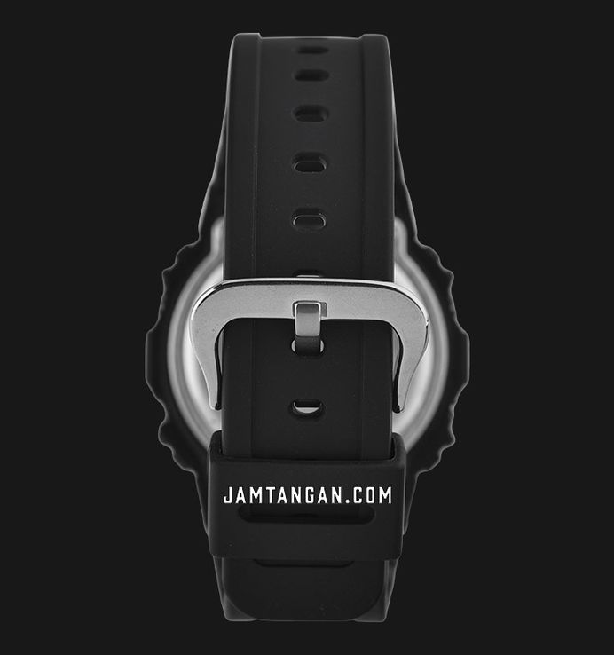 Casio G-Shock DW-5600RW-1DR Rainbow Brick Wall Digital Dial Black Resin Band