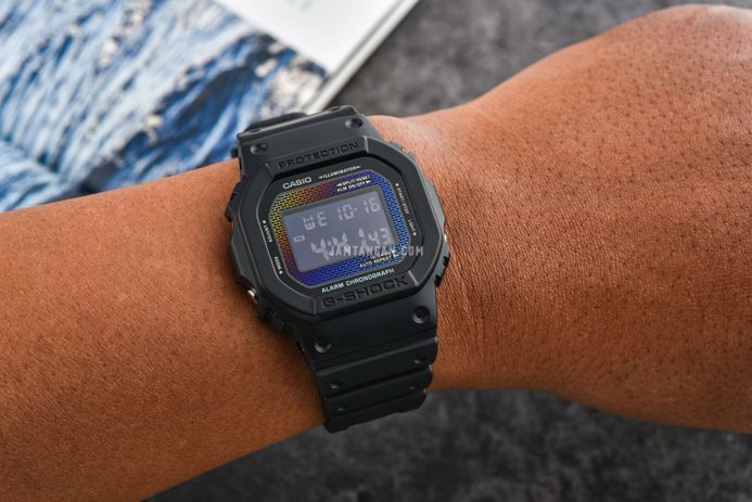 Casio G-Shock DW-5600RW-1 DW-5600RW-1JF Rainbow Brick Wall Digital