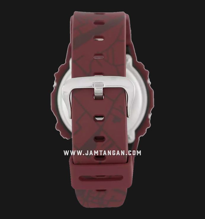 Casio G-Shock DW-5600SBY-4DR Treasure Hunt Shibuya Series Red Resin Band Special Edition