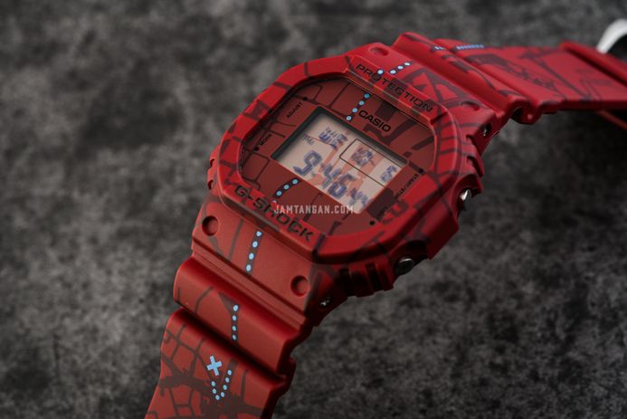 Casio G-Shock DW-5600SBY-4DR Treasure Hunt Shibuya Series Red Resin Band Special Edition