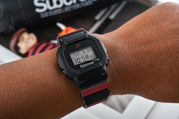 Casio G-Shock DW-5600SSC20-1PRSK8BAG Subcrew and Steve Caballero
