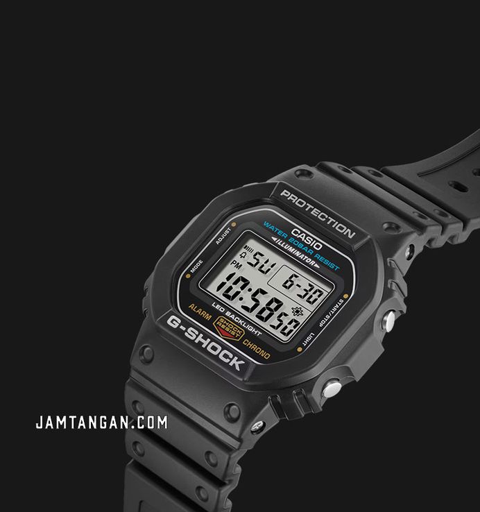 Casio G-Shock DW-5600UE-1DR Men Digital Dial Black Resin Band