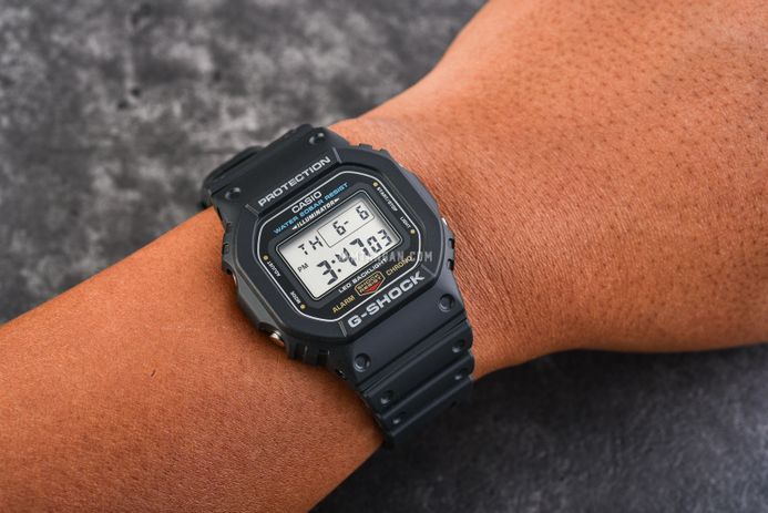 Casio G-Shock DW-5600UE-1DR Men Digital Dial Black Resin Band