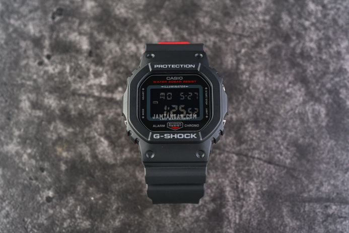 Casio G-Shock DW-5600UHR-1DR Men Digital Dial Black Resin Band