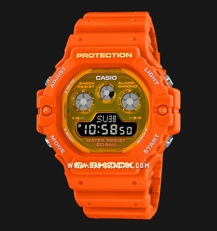 Casio G-Shock DW-5900TS-4 DW-5900TS-4DR Digital Dial Orange Casio G-Shock DW-5900TS-4 DW-5900TS-4DR Digital Dial Orange