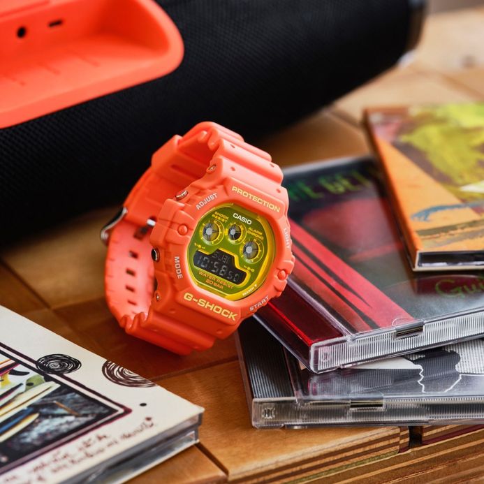 Casio G-Shock DW-5900TS-4 DW-5900TS-4DR Digital Dial Orange Casio G-Shock DW-5900TS-4 DW-5900TS-4DR Digital Dial Orange