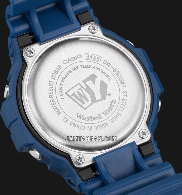 CASIO G-SHOCK Wasted Youth 3465 ネイビー
