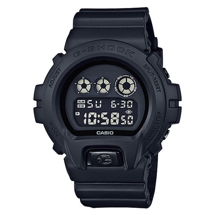 Casio G-Shock DW-6900BB-1 DW-6900BB-1DR Black Out Black Digital