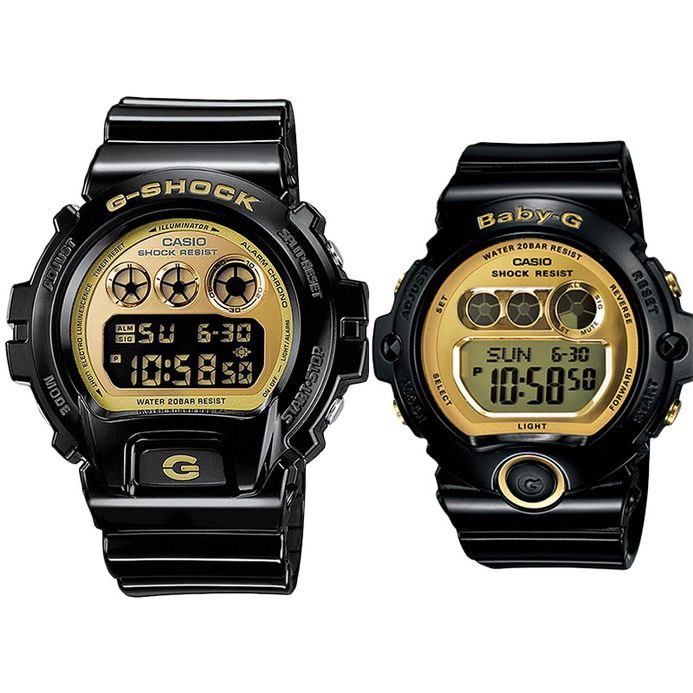 Casio G-Shock Couple DW-6900CB-1DS_BG-6901-1 DW-6900CB-1DS_BG-6901 - Main Image