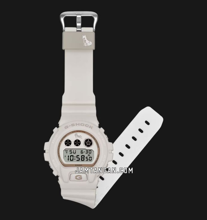 Casio G-Shock DW-6900SHB-7 DW-6900SHB-7JR Shiba Inu White Casio G-Shock DW-6900SHB-7 DW-6900SHB-7JR Shiba Inu White