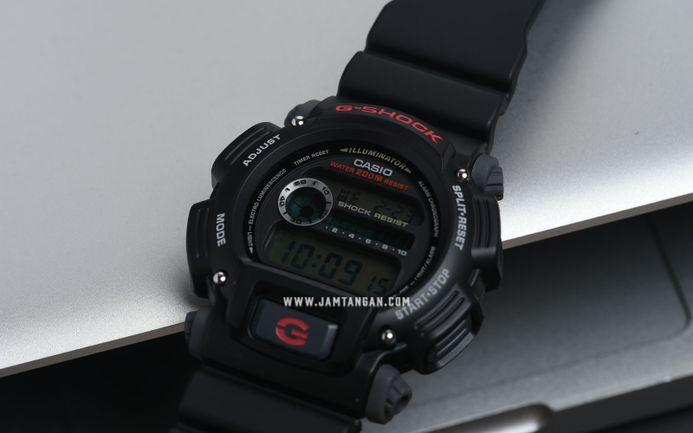 Casio G-Shock DW-9052-1VDR Digital Dial Black Resin Band