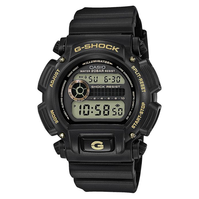 Casio G-Shock Illuminator DW-9052GBX-1A9JF Men Digital Dial Black Resin  Band (JDM)