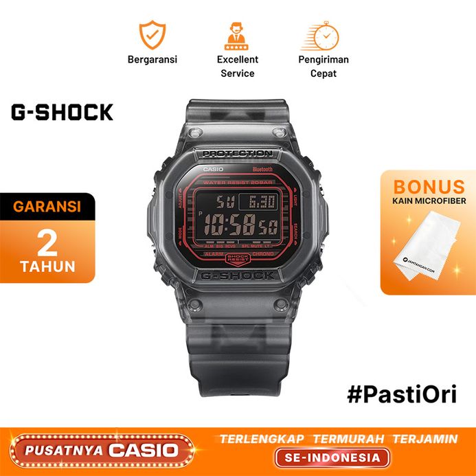 Bezel (lunette) Gris Transparent Pour Casio G-Shock DW-B5600G-1 - Neuf Avec étiquettes
