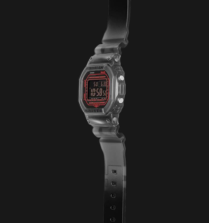 Lunette (bezel) Transparente Pour Casio G-Shock DW-B5600G-7 - Écritures Blanches - Neuf Avec étiquettes