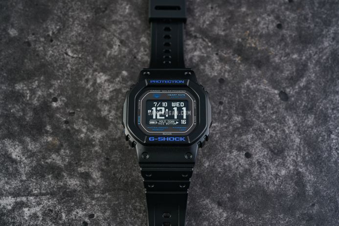 Casio G-Shock DW-H5600-1A2DR Smartwatch G-Squad Heart Monitor Digital Dial Black Resin Band