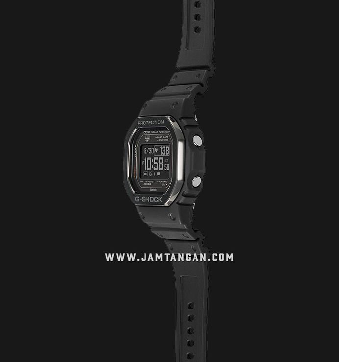 Casio G-Shock DW-H5600MB-1DR Smartwatch G-Squad Heart Monitor Digital Dial Black Resin Band