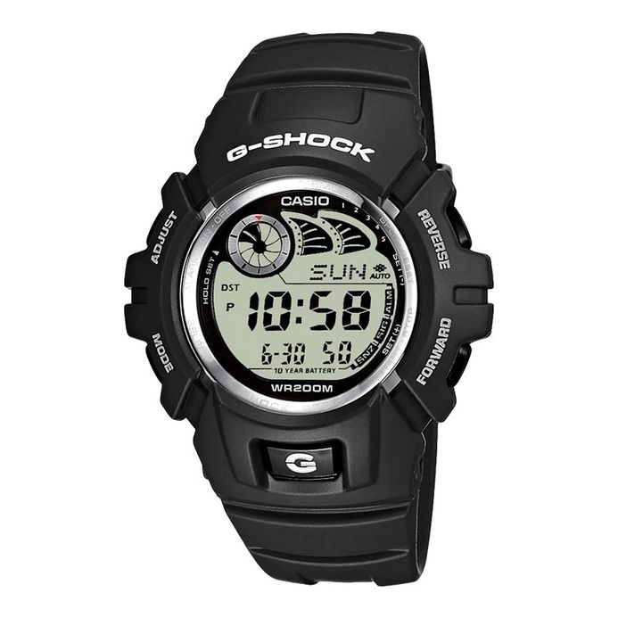 Casio G-Shock G-2900F-8VER Digital Dial Black Resin Strap