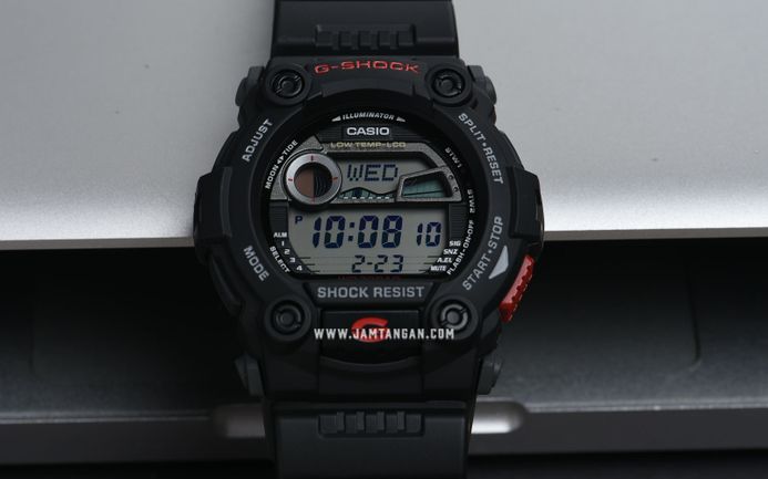Casio G-Shock G-Rescue G-7900-1DR Digital Dial Black Resin Band
