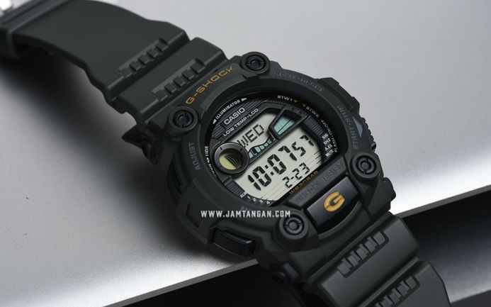 Casio G-Shock G-7900-3DR Digital Dial Dark Green Resin Band