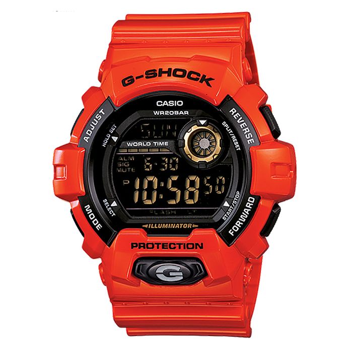 Casio G-Shock G-8900A-4 G-8900A-4DR Black Digital Dial Orane Resin Casio G-Shock G-8900A-4 G-8900A-4DR Black Digital Dial Orane Resin