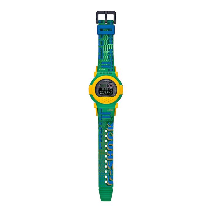 Casio G-Shock G-B001RG-3JR Jason Retro Video Game Series Digital Dial Green  Resin Band (JDM)