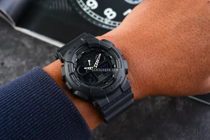 Casio G-Shock G-Classic GA-100-1A1DR Analog Digital Dial Resin Band 