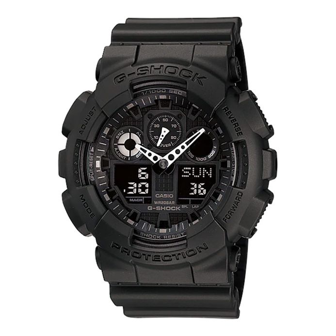 Watch G Shock Triple Black Casio G-Shock GA-100-1A1ER Black Out