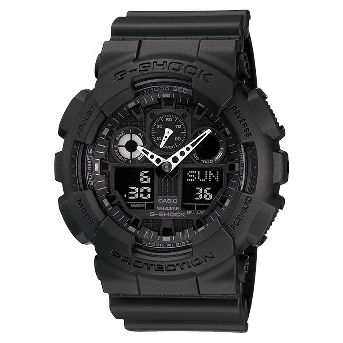 Casio G-Shock GA-100-1A1HDR Standard Analog-Digital Resin Band