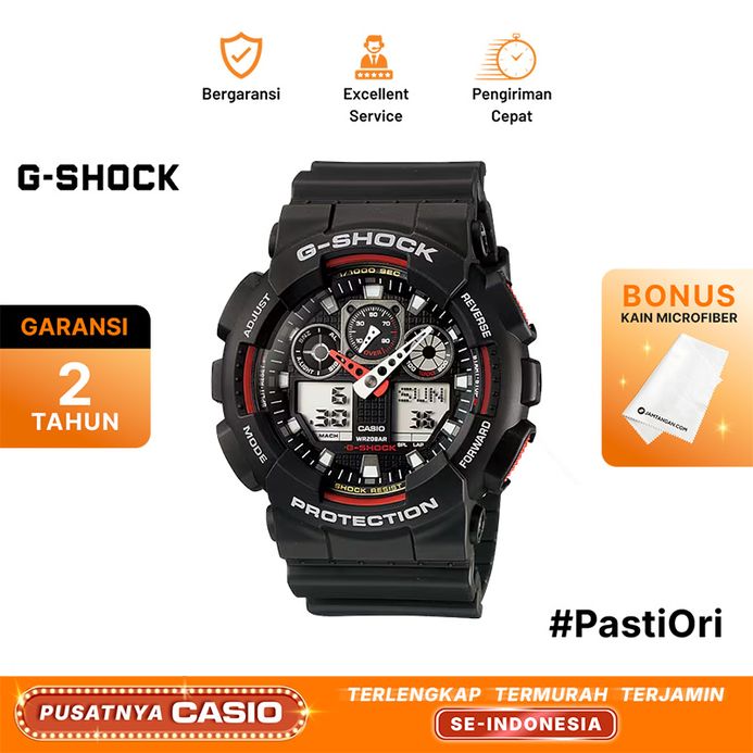 Casio Ga 100 G Shock Automatic Time Set Casio G-Shock G-Classic GA