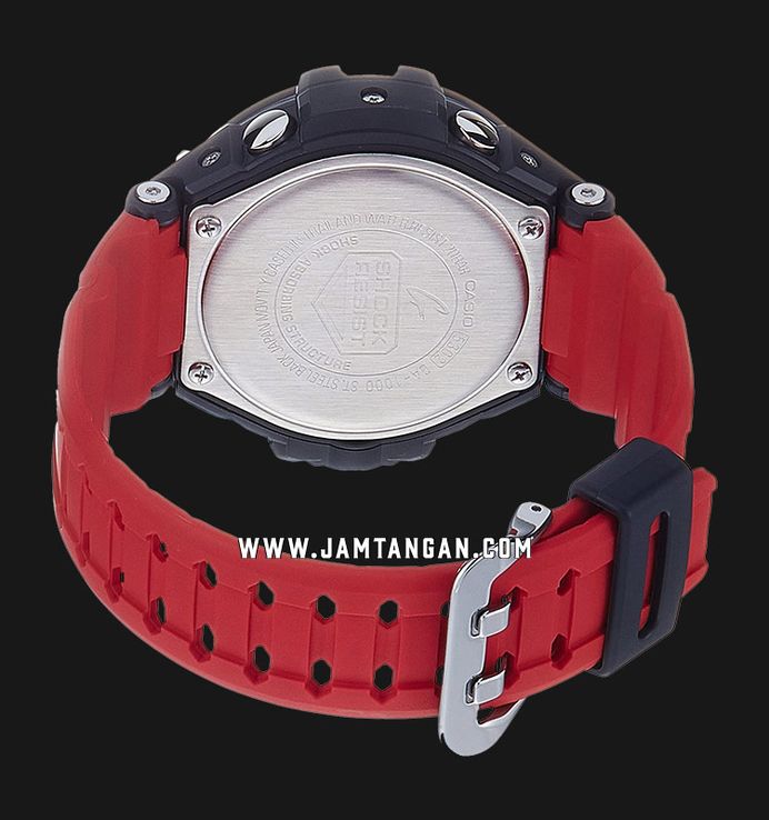 G shock ga 1000 red clearance