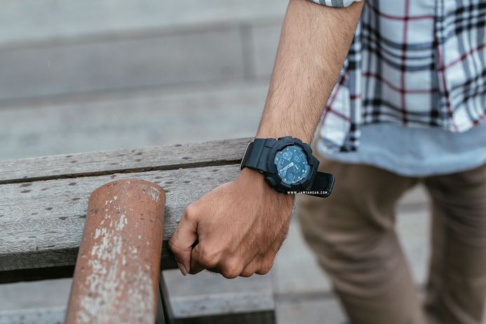 Casio G-Shock GA-100BBN-1A GA-100BBN-1ADR Special Color Models