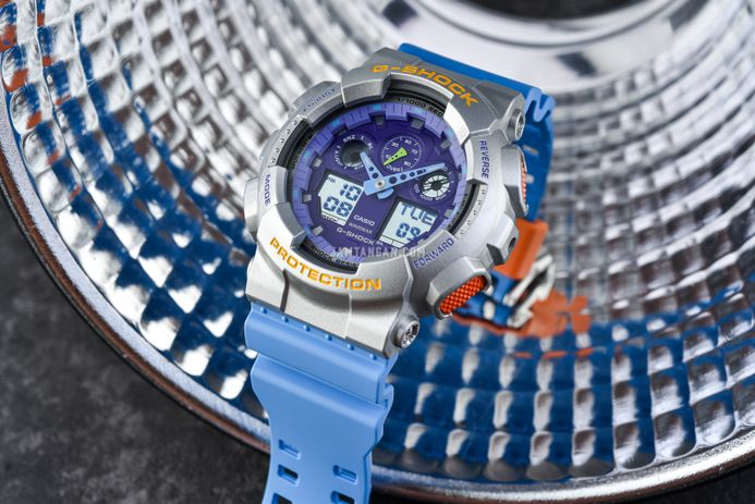 G-SHOCK Gショック アナデジ 限定モデル 腕時計 GA-100EU-8A2JF