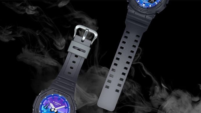 Casio G-Shock GA-100FL-1AJF Flame Inside Collection Digital Analog Dial Black Resin Band (JDM)