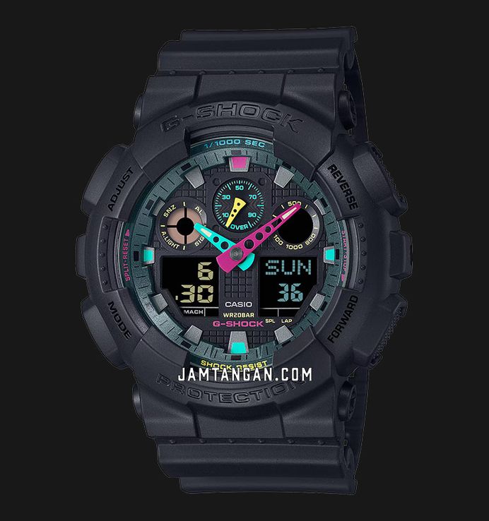 Casio G-Shock Analogique Numérique Multi-fluorescent Accents