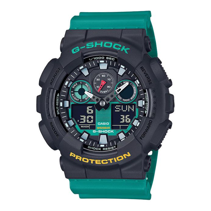 Casio G-Shock GA-100MT-1A3 GA-100MT-1A3DR Mix Tape Series Digital