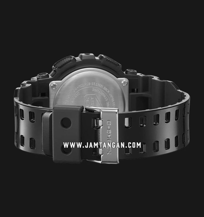 Casio G-Shock GA-100RGB-1ADR Virtual Rainbow Digital Analog Dial Black Resin Band