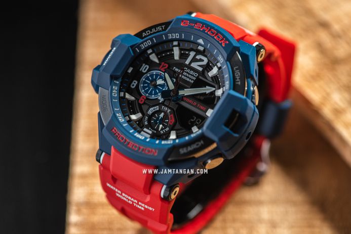 CASIO G-SHOCK 腕時計 GA-1100-2AJF ネイビー/レッド CASIO G-SHOCK 腕時計 GA-1100-2AJF ネイビー/レッド GA-1100-2A | CASIO