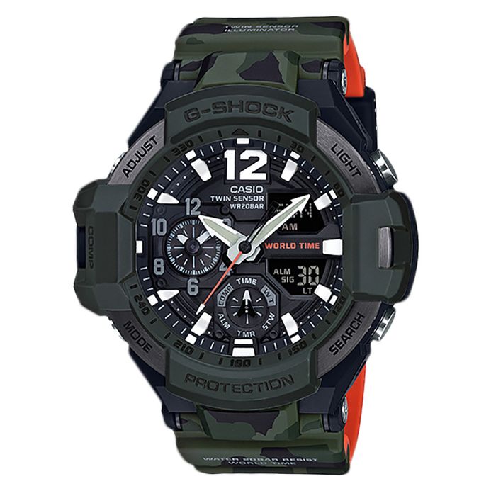 Casio G-SHOCK GA-1100SC-3A GA-1100SC-3AJF Gravitymaster Quartz