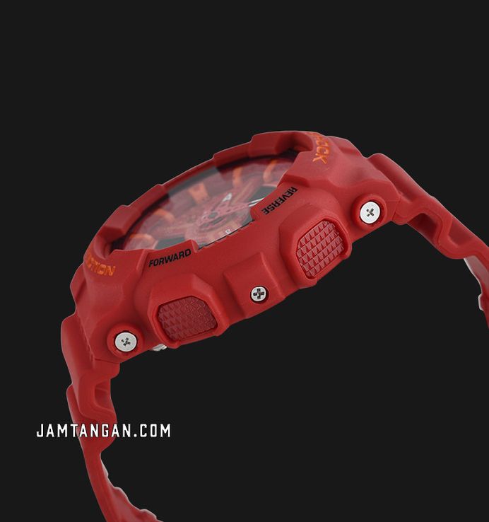 Casio G-Shock GA-110AC-4AJF Hyper Red Digital Analog Dial Red Resin Band Limited Edition 