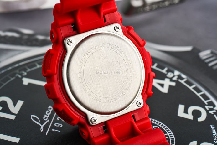 Casio G-Shock GA-110AC-4AJF Hyper Red Digital Analog Dial Red Resin Band Limited Edition 