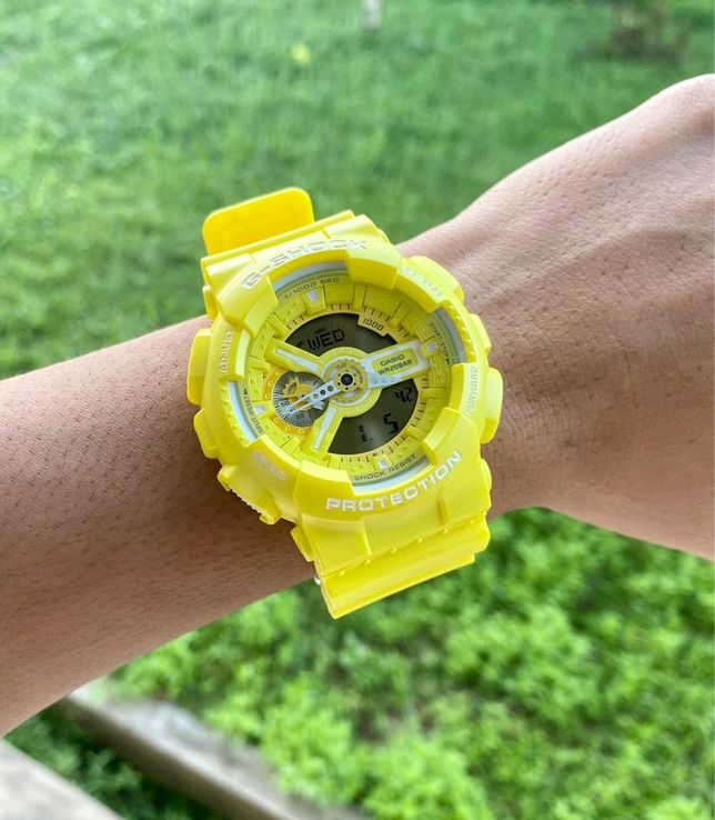 Casio G-Shock GA-110BC-9A GA-110BC-9ADR Digital Analog Dial
