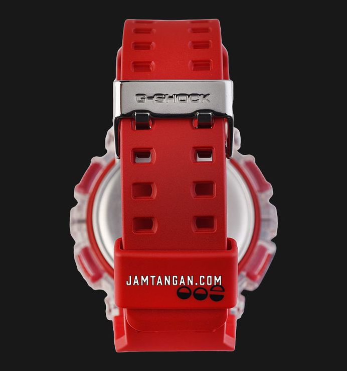 Casio G-Shock GA-110GL-4ADR Lucky Drop Series Inspired Capsule Toy Vending Machines Red Resin Band