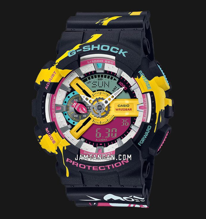 Casio G-Shock X League Of Legend GA-110LL-1ADR Jinx Edition Resin Band Special Edition