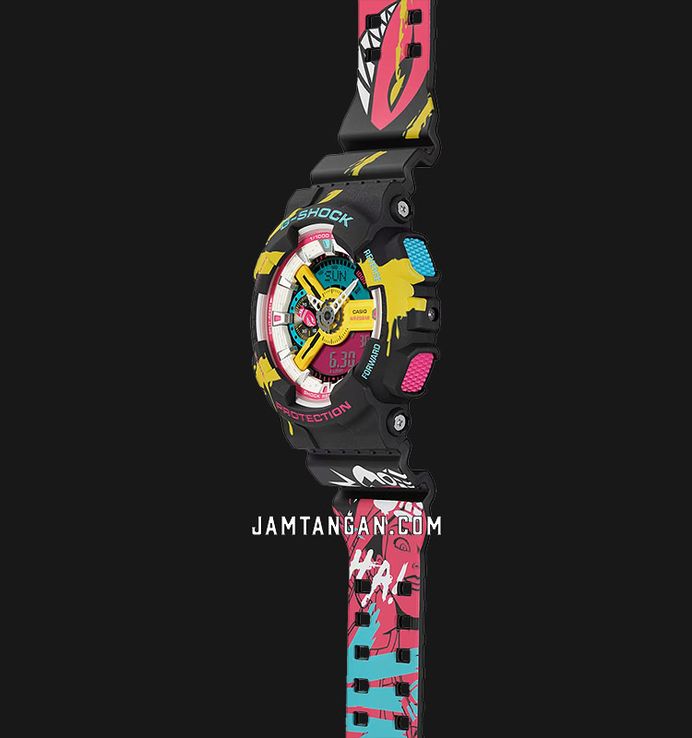 Casio G-Shock X League Of Legend GA-110LL-1ADR Jinx Edition Resin Band Special Edition