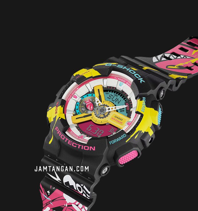 Casio G-Shock X League Of Legend GA-110LL-1ADR Jinx Edition Resin Band Special Edition