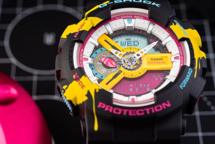 Casio G-Shock X League Of Legend GA-110LL-1ADR Jinx Edition Resin Band Special Edition