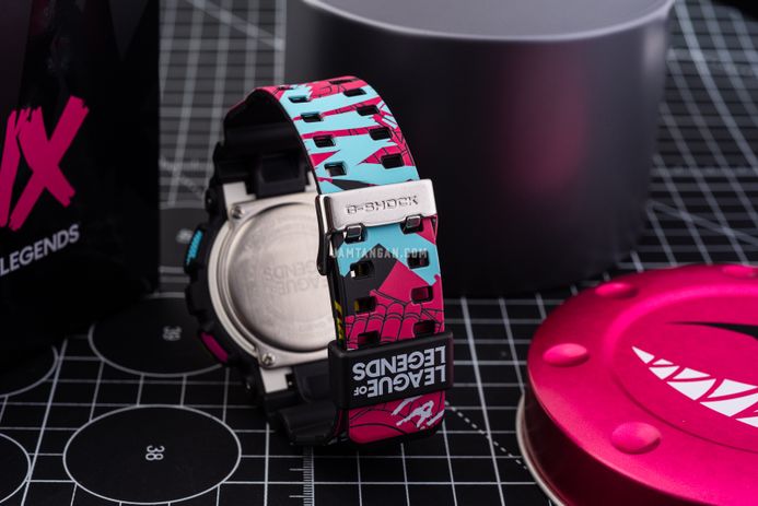 Casio G-Shock X League Of Legend GA-110LL-1ADR Jinx Edition Resin Band Special Edition