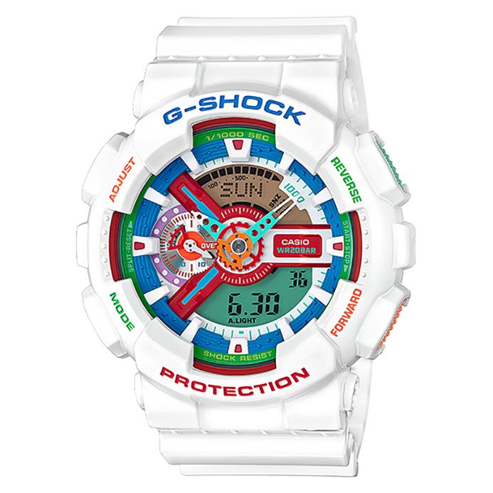 Casio G-Shock GA-110MC-7A GA-110MC-7ADR - Water Resistance 200M