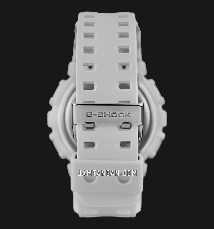 Casio G-Shock GA-110TL-7ADR Beach Time Lapse Series Digital Analog Dial White Resin Band