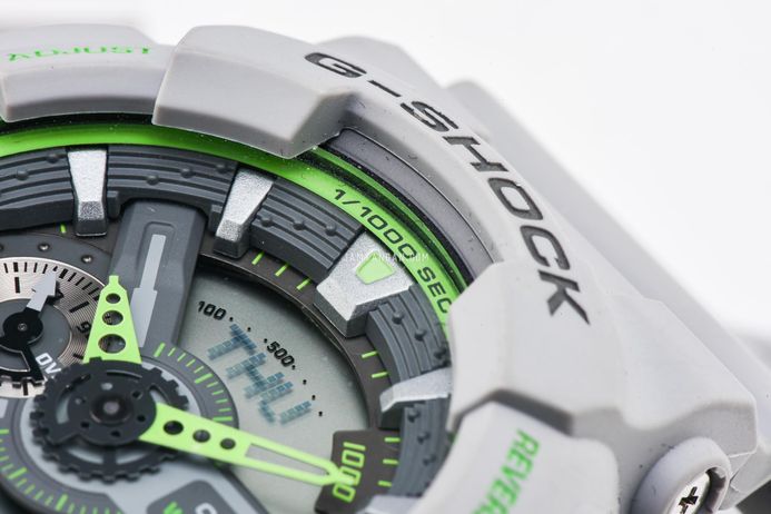 Casio G-Shock GA-110TS-8A3DR Digital Analog Dial Grey Resin Band